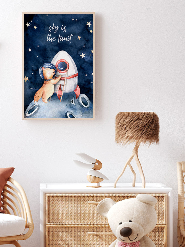 Sky Is The Limit - Art Print Poster