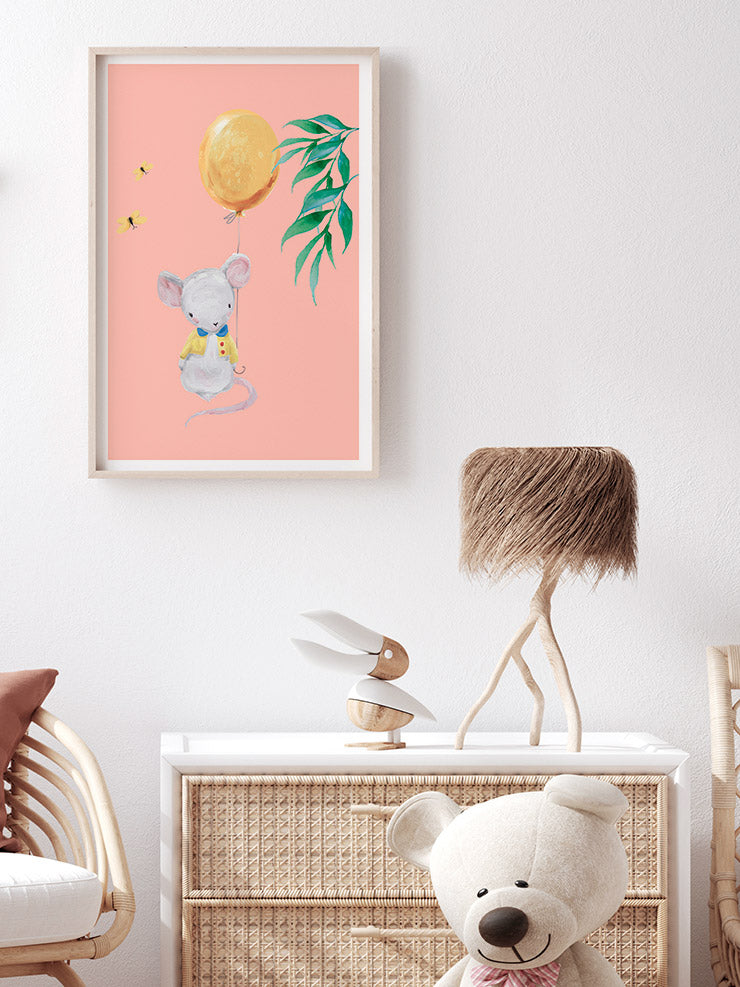 Minik Fare - Art Print Poster
