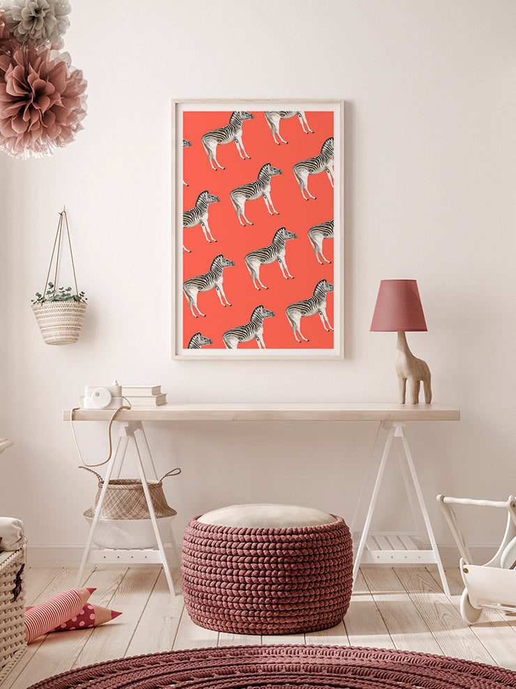 Zebralar - Art Print Poster