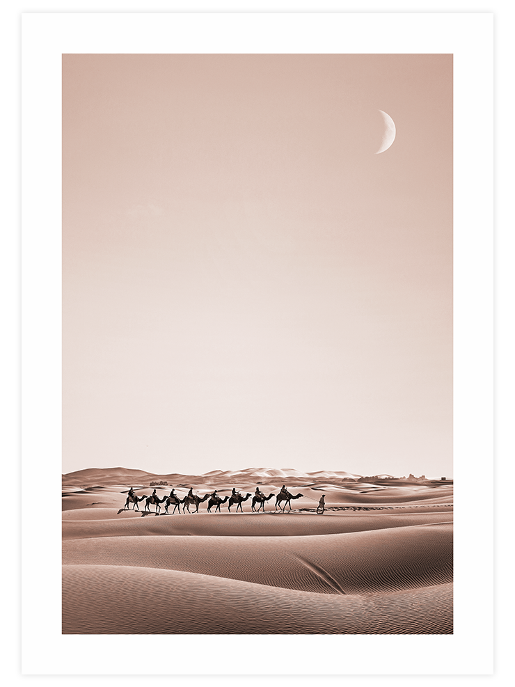 Çölde - Art Print Fotoğraflar Poster
