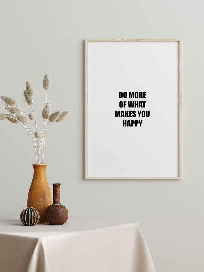 Do More - Art Print Poster