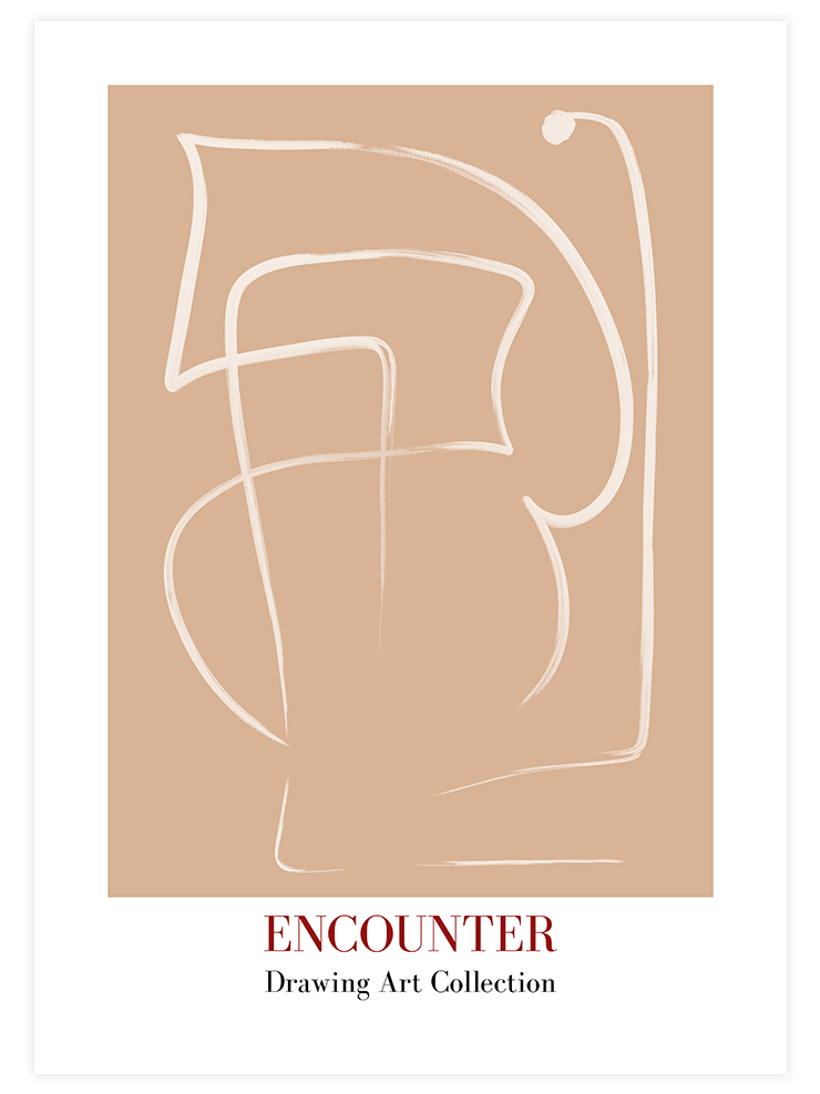 Drawing Art - Art Print Sanatsal Poster