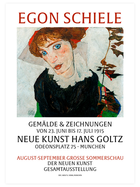 Egon Schiele Afiş N4 Poster - Giclée Baskı