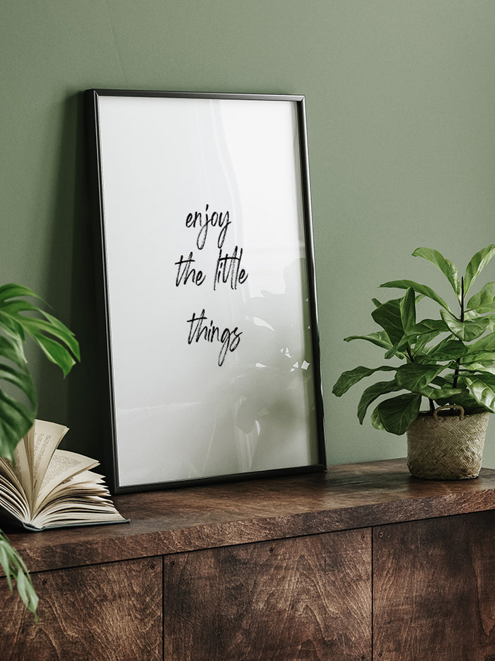 Enjoy - Art Print Poster
