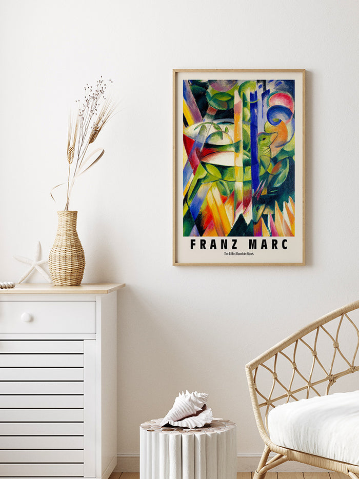 Marc The Little Mountain Goats - Art Print Poster