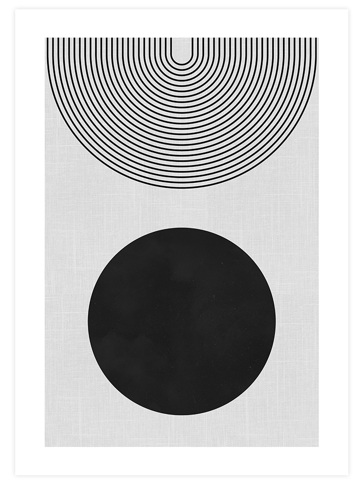 Geometrik N2 - Art Print Sanatsal Poster