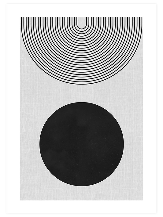 Geometrik N2 Poster - Giclée Baskı