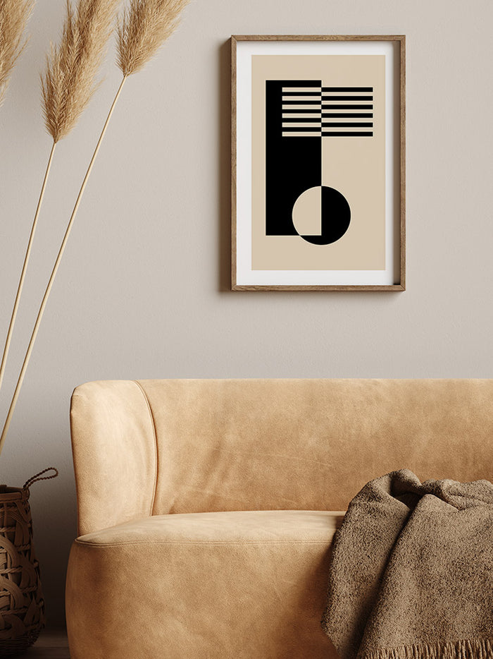 Geometric Architecture 2 - Art Print Poster