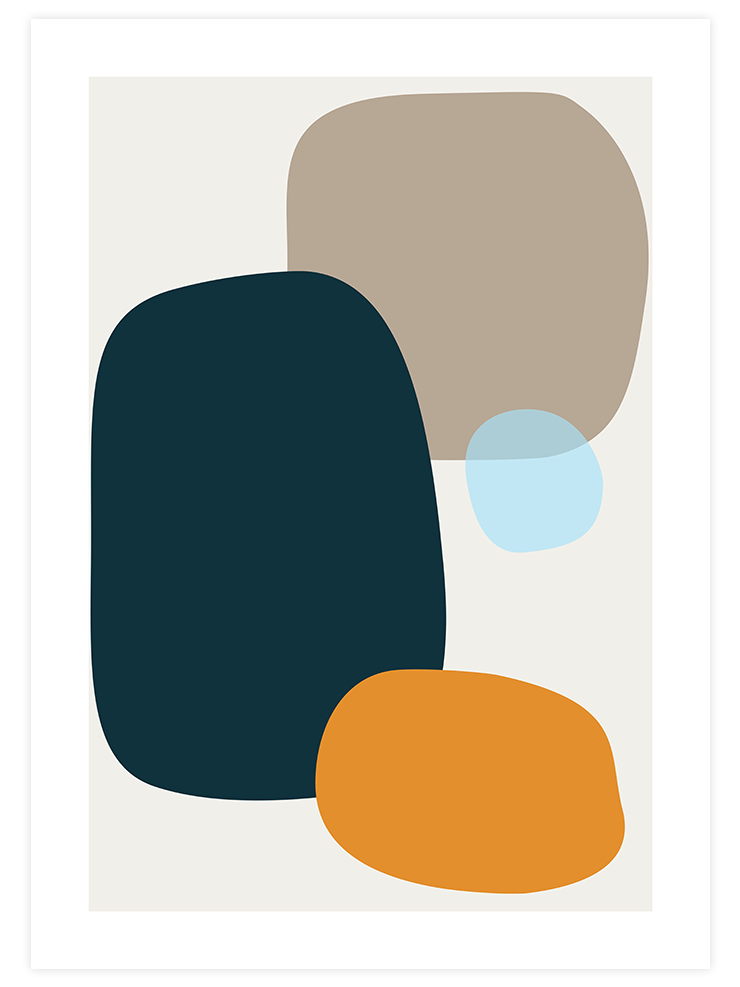 Geometrik Tasarım N1 - Art Print Sanatsal Poster