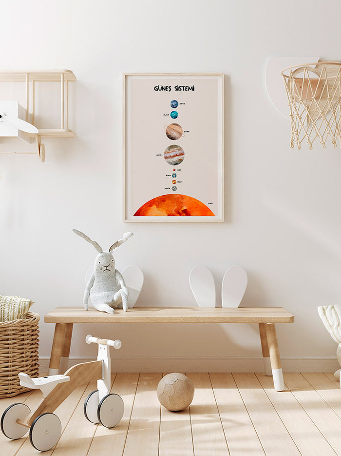 Güneş Sistemi - Art Print Poster