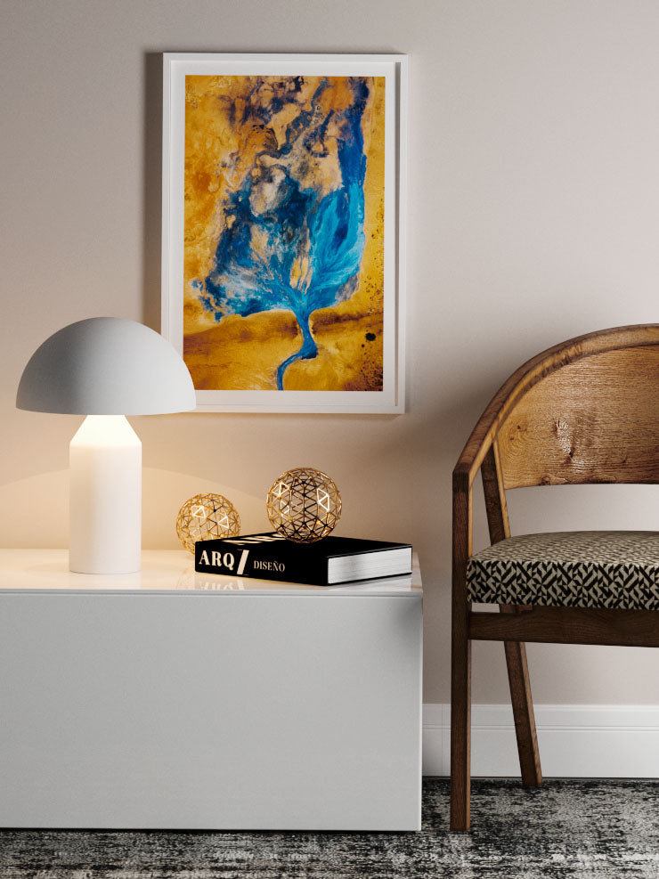 Hava Su Toprak N2 - Art Print Poster