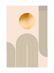 Golden Arch 2 Poster - Giclée Baskı