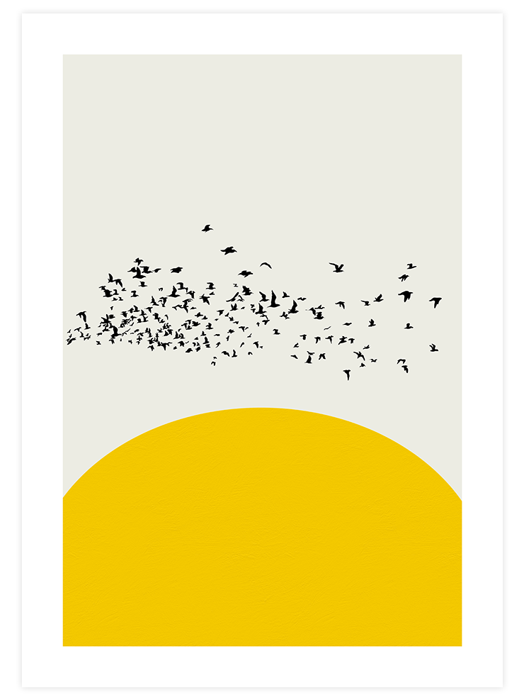 Güneşin Doğuşu - Art Print Sanatsal Poster