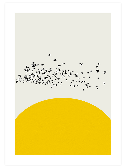 Güneşin Doğuşu Poster - Giclée Baskı