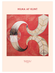Hilma Af Klint The Swan No.9 Poster - Giclée Baskı