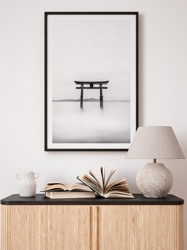Japanese Gate - Art Print Poster