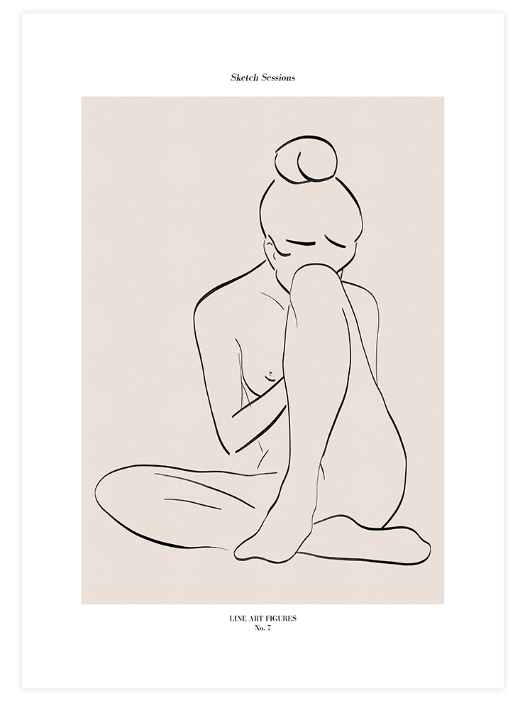 Kadın N3 - Art Print Sanatsal Poster