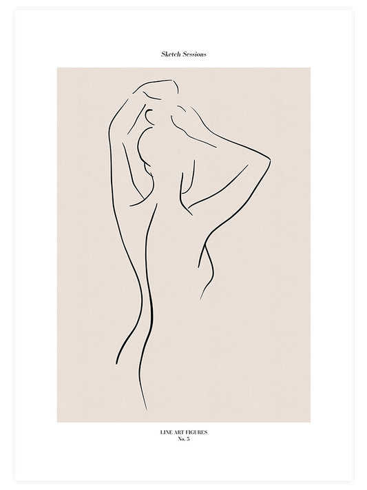 Kadın N4 Poster - Giclée Baskı