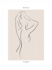 Kadın N4 Poster - Giclée Baskı