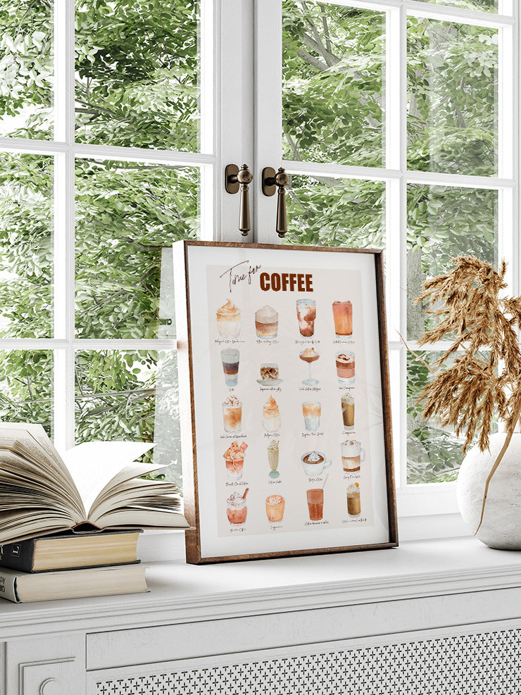 Time for Coffee - Art Print Poster