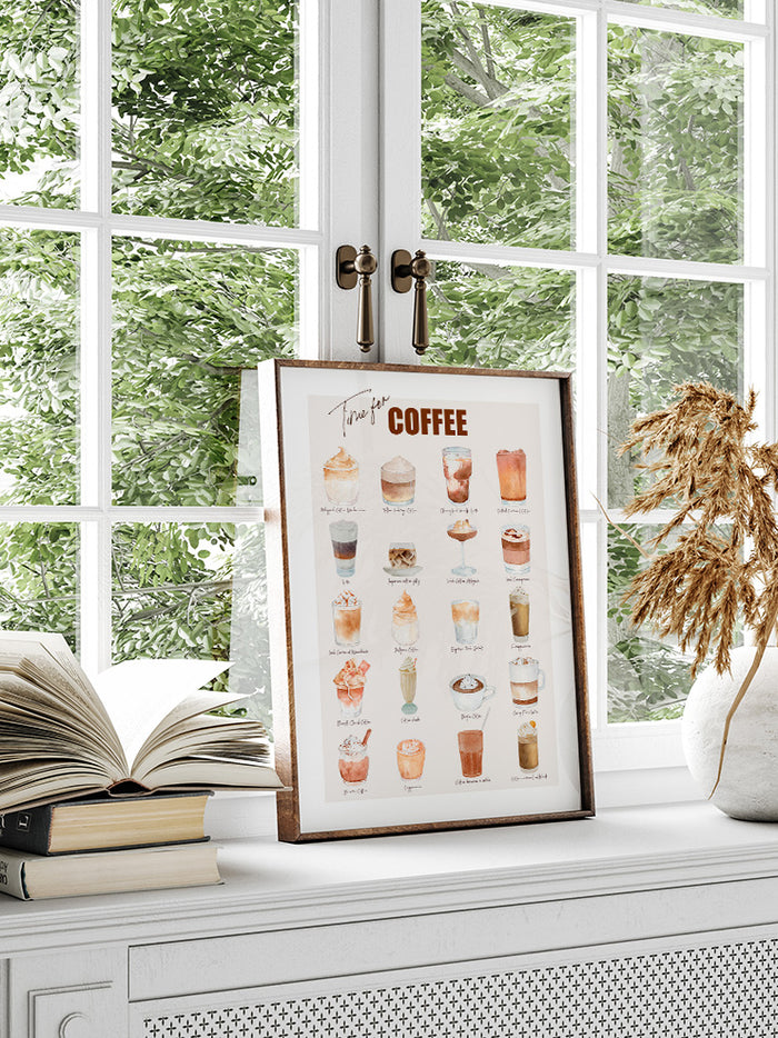 Time for Coffee - Art Print Poster