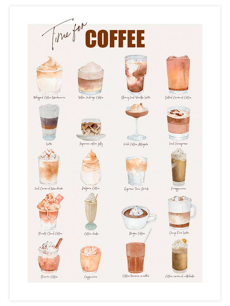 Coffee Lovers - Poster Seti Duo Poster