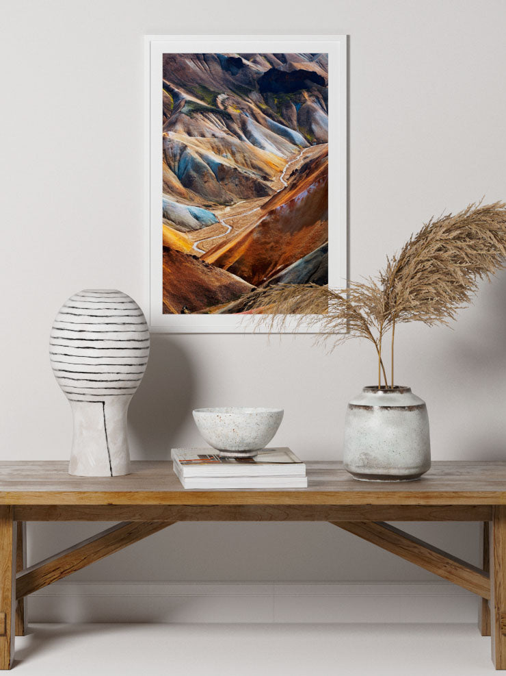 Ocre - Art Print Poster