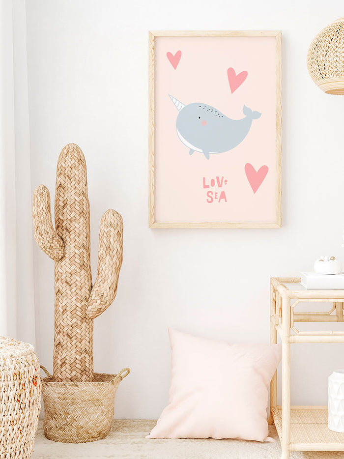 Love Sea - Art Print Poster