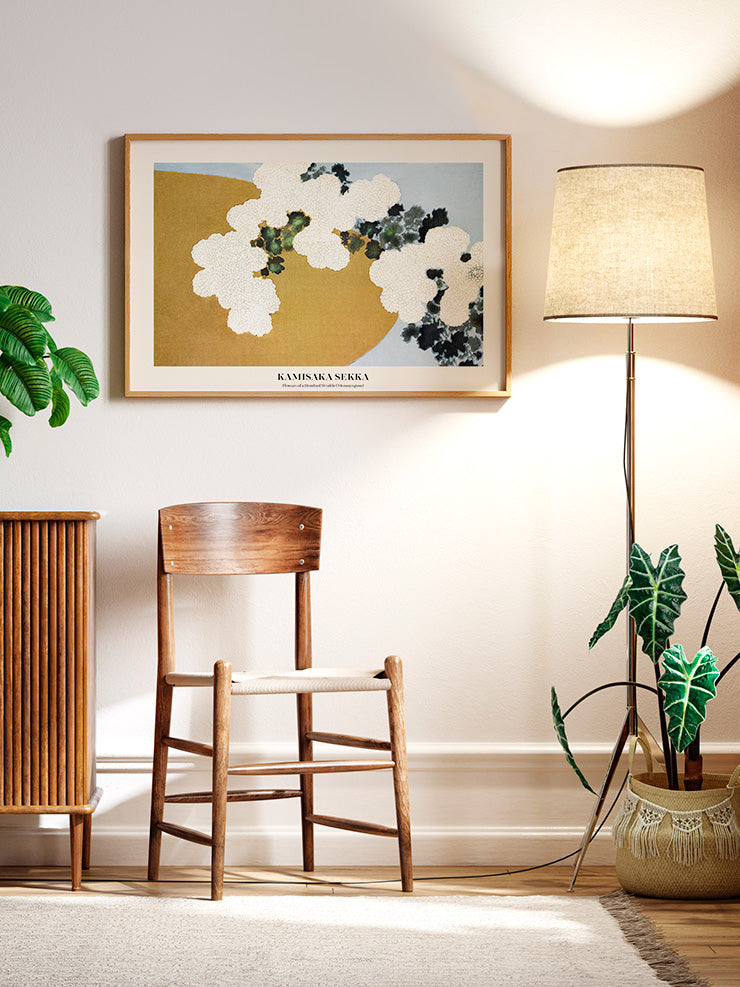 Kamisaka Sekka Flowers Of A Hundred Worlds - Art Print Poster