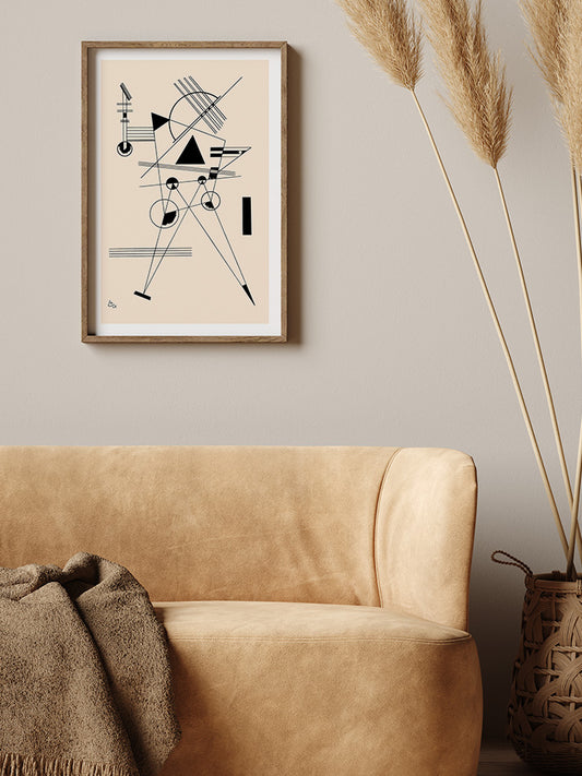 Kandinsky Art N7 Poster - Giclée Baskı
