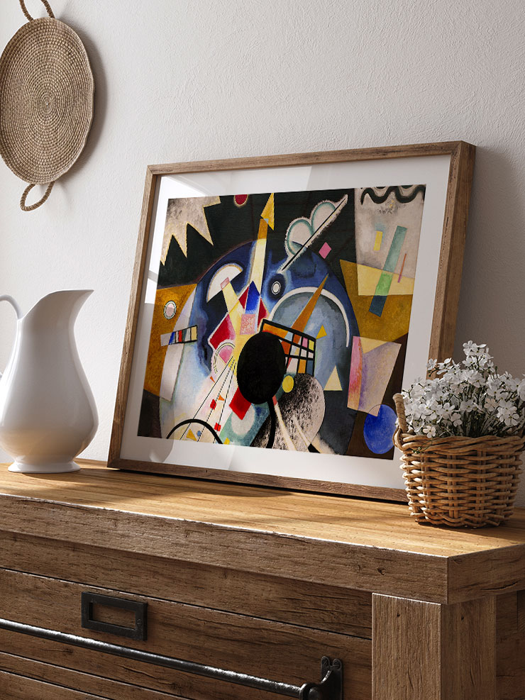 Kandinsky A Center - Art Print Poster