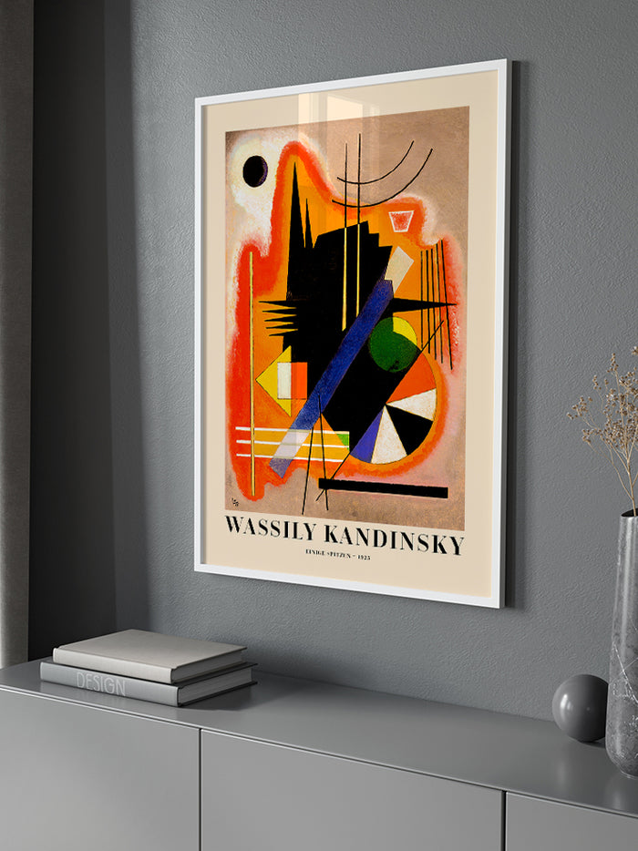 Kandinsky Einige Spitzen - Art Print Poster