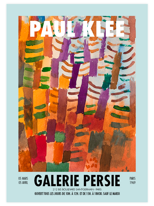 Paul Klee Afiş N10 Poster - Giclée Baskı