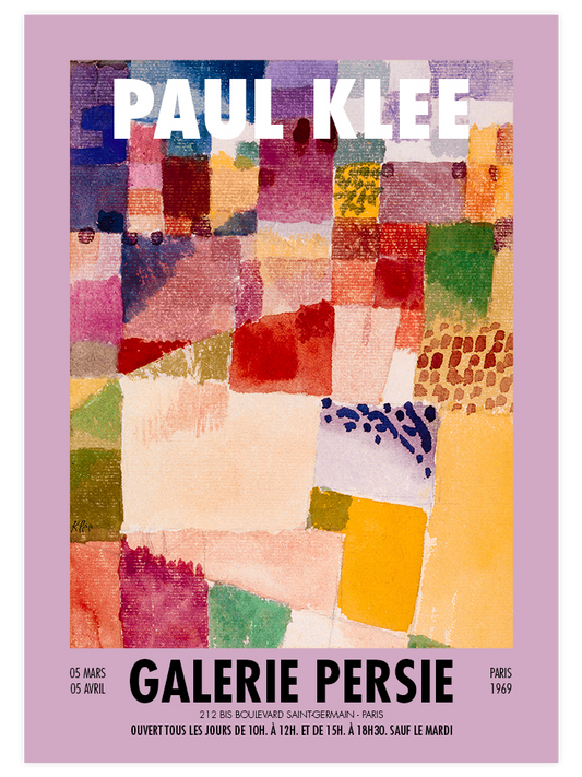 Paul Klee Afiş N8 Poster - Giclée Baskı