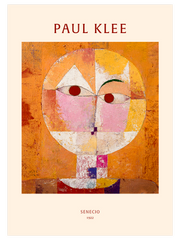 Paul Klee Senecio Poster - Giclée Baskı