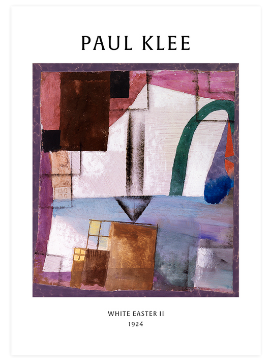 Paul Klee White Easter Poster - Giclée Baskı
