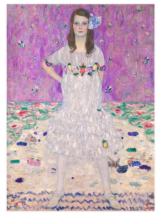 Gustav Klimt Mada Primavesi Poster - Giclée Baskı