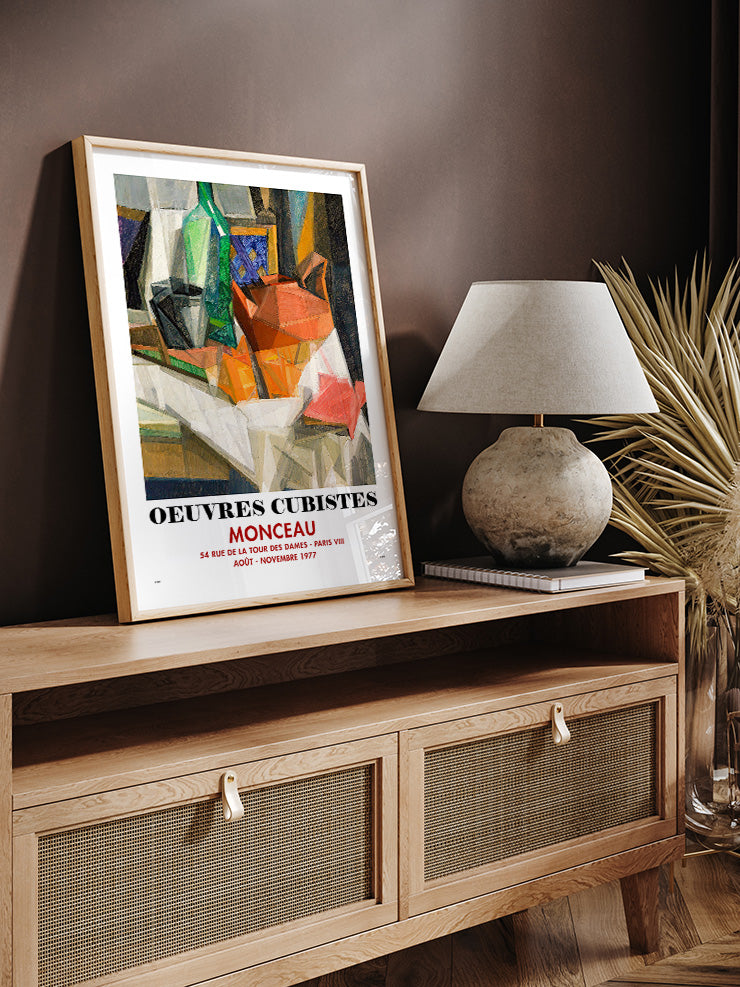 Kübizm Afiş - Art Print Poster