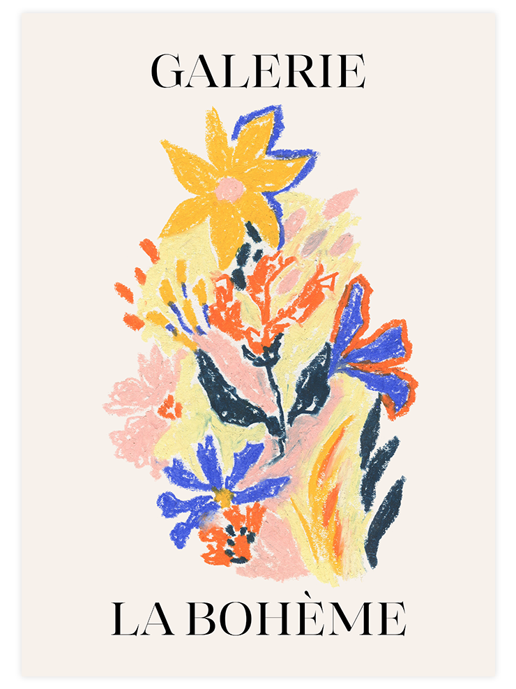 La Boheme N3 - Art Print Sanatsal Poster