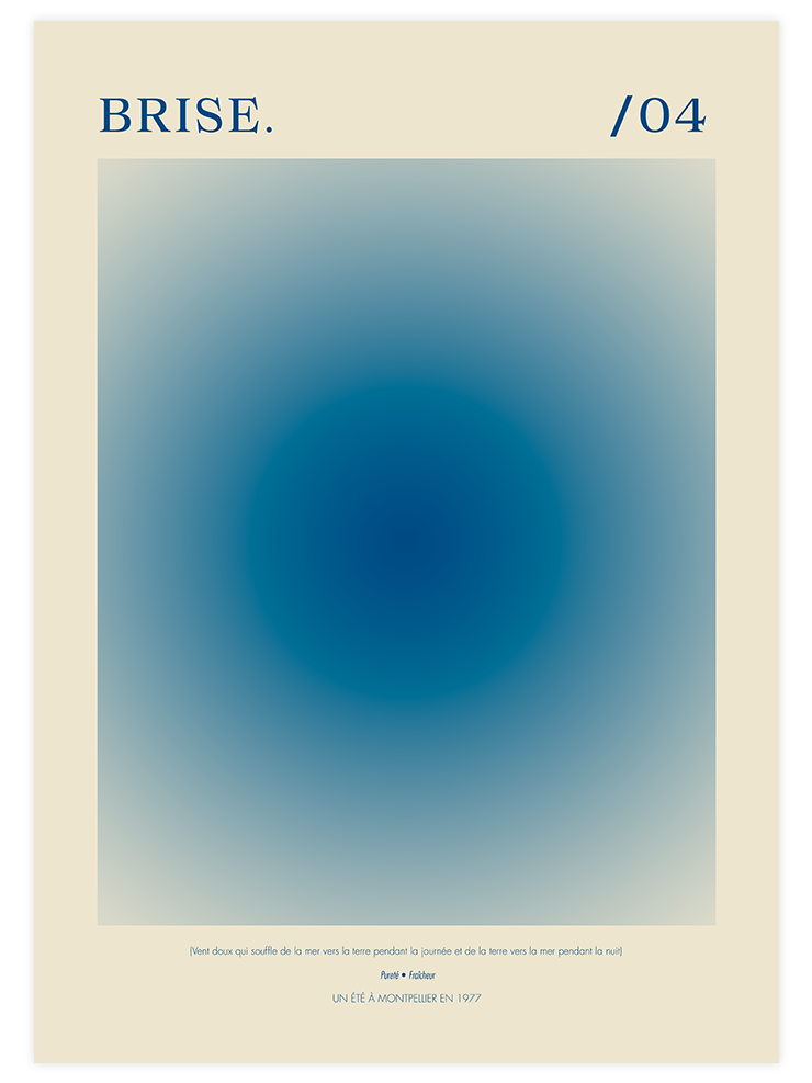 La Brise - Art Print Sanatsal Poster