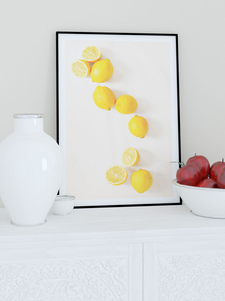 Les Citrons - Art Print Poster