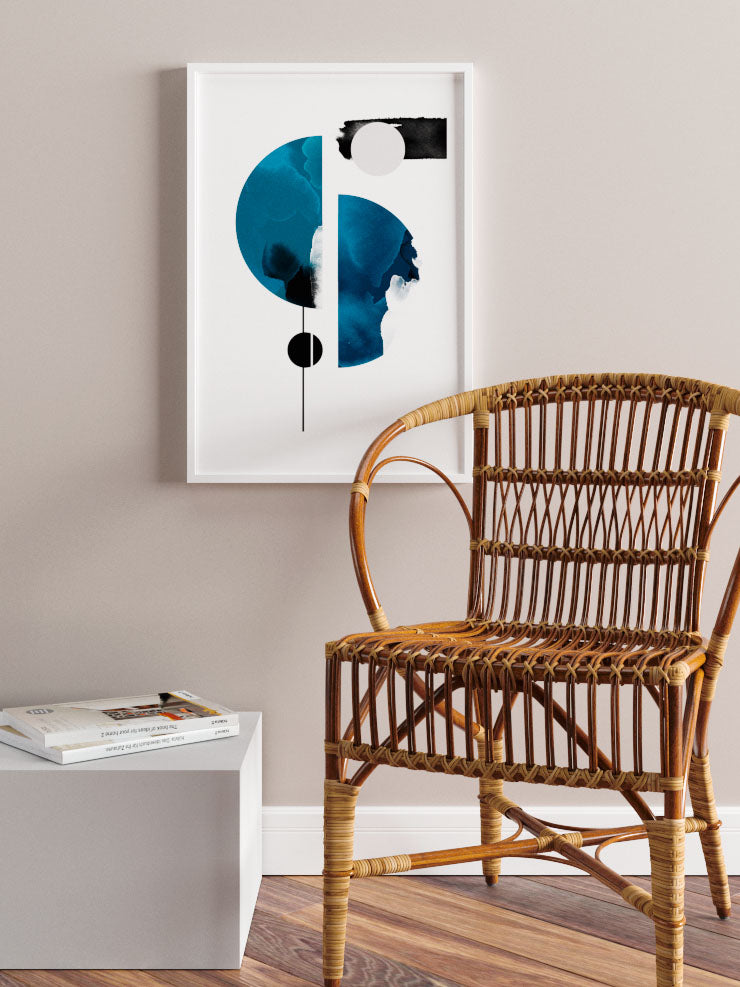 Modern N1 - Art Print Poster