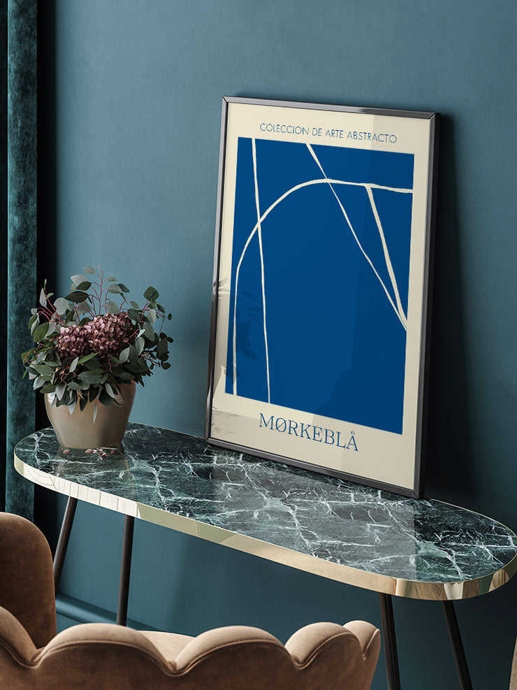 Morkebla - Art Print Poster