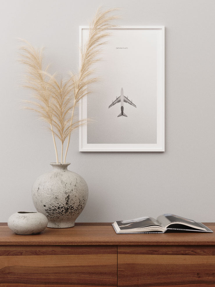 Uçak - Art Print Poster