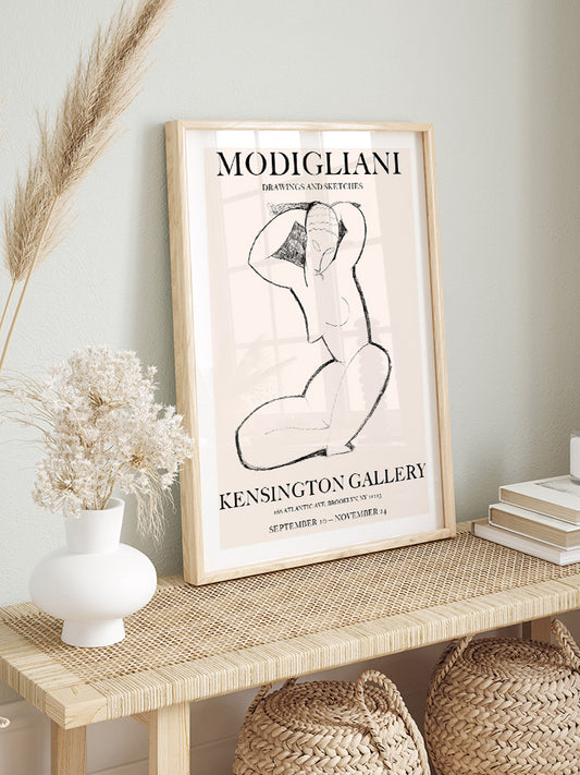 Modigliani Afiş N3 Poster - Giclée Baskı