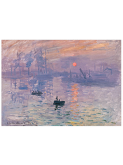 Monet Impression Sunrise Poster - Giclée Baskı