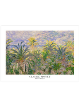 Monet Palmiers à Bordighera - Art Print