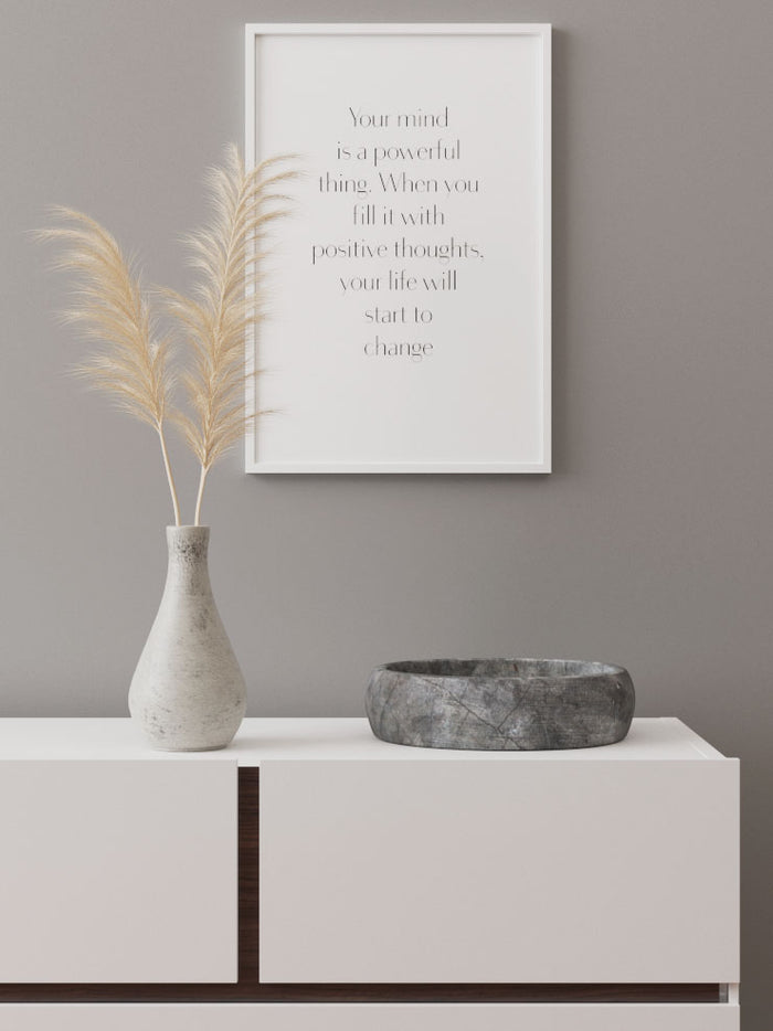 Powerful Mind - Art Print Poster