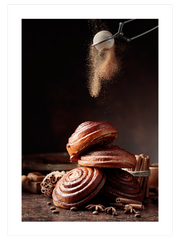 Cinnamon Rolls Poster - Giclée Baskı