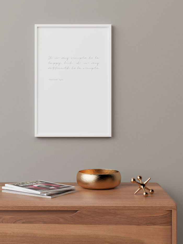 Happiness - Art Print Poster